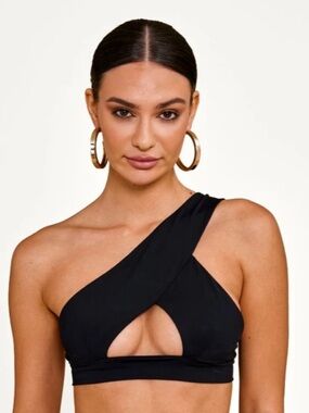 ALT. Moss Bikini Top in Black S
